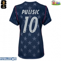 USA Christian Pulisic #10 Bortedrakt Dame VM 2026 Kortermet